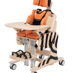 Zebra positioning chair