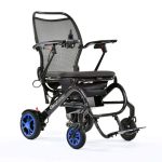 Scaun rulant cu antrenare electrica de exterior Q50R Carbon